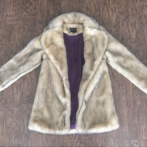 MINK PINK faux fur coat • great for party